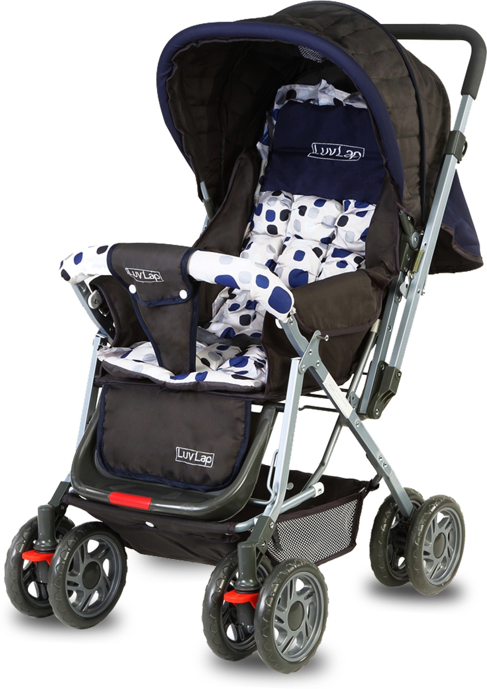 luvlap Sunshine Stroller/Pram, Easy Fold, for Newborn Baby/Kids, 0-3 Years, Stroller-picture-11