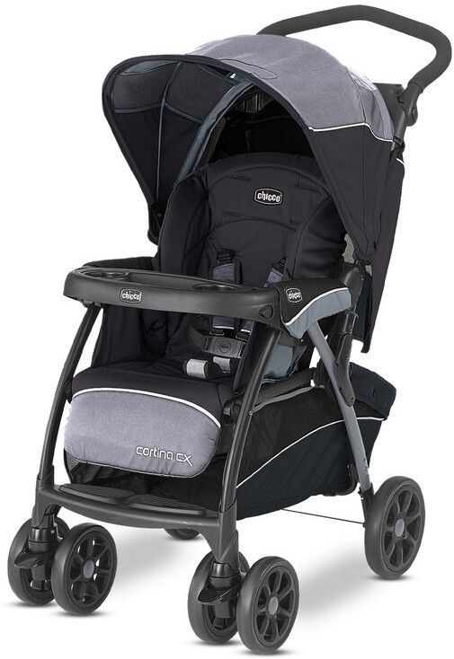Cortina Cx Stroller Jet Black Stroller-image-10