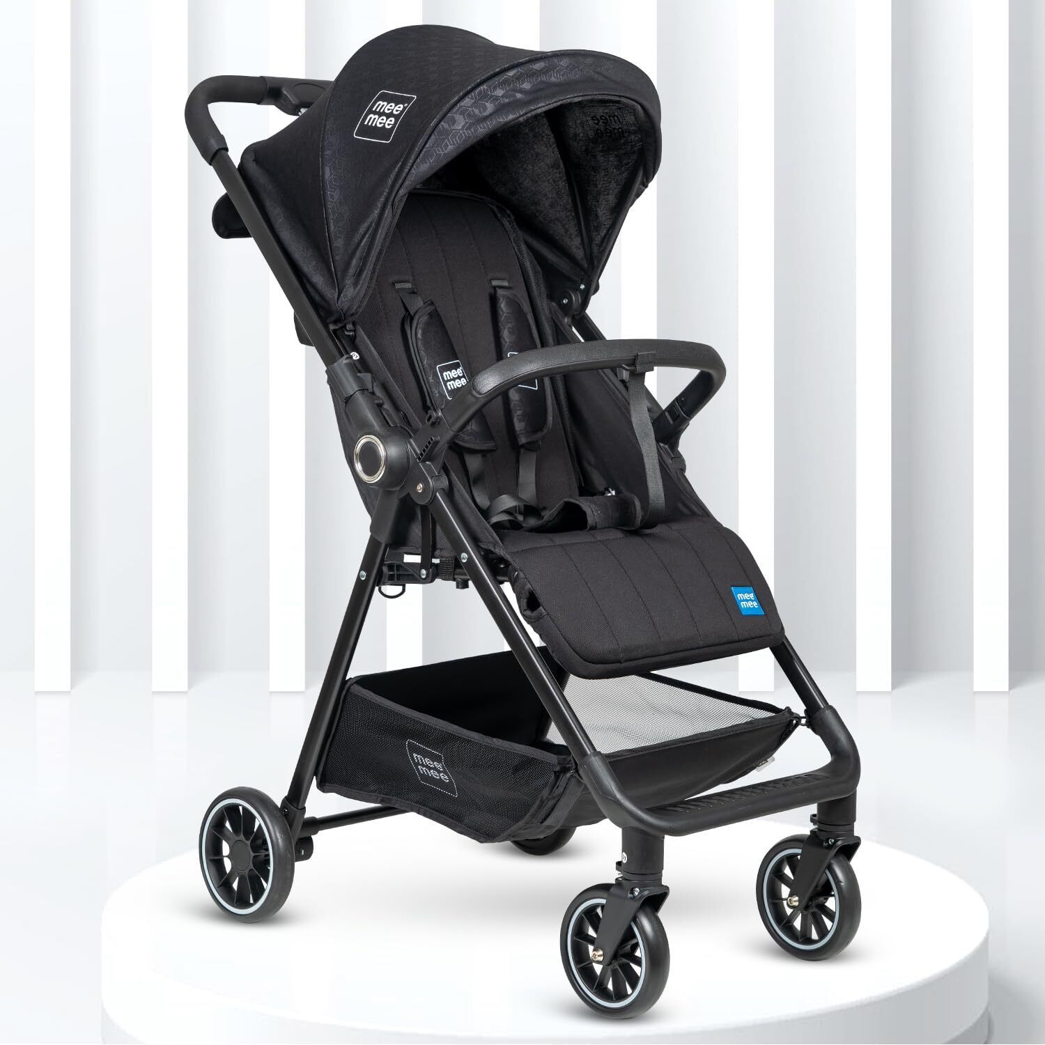 Easy Go Baby Stroller for 0-3 Years, Baby & Kids With 5 Point Safety Harness Pram-image-23