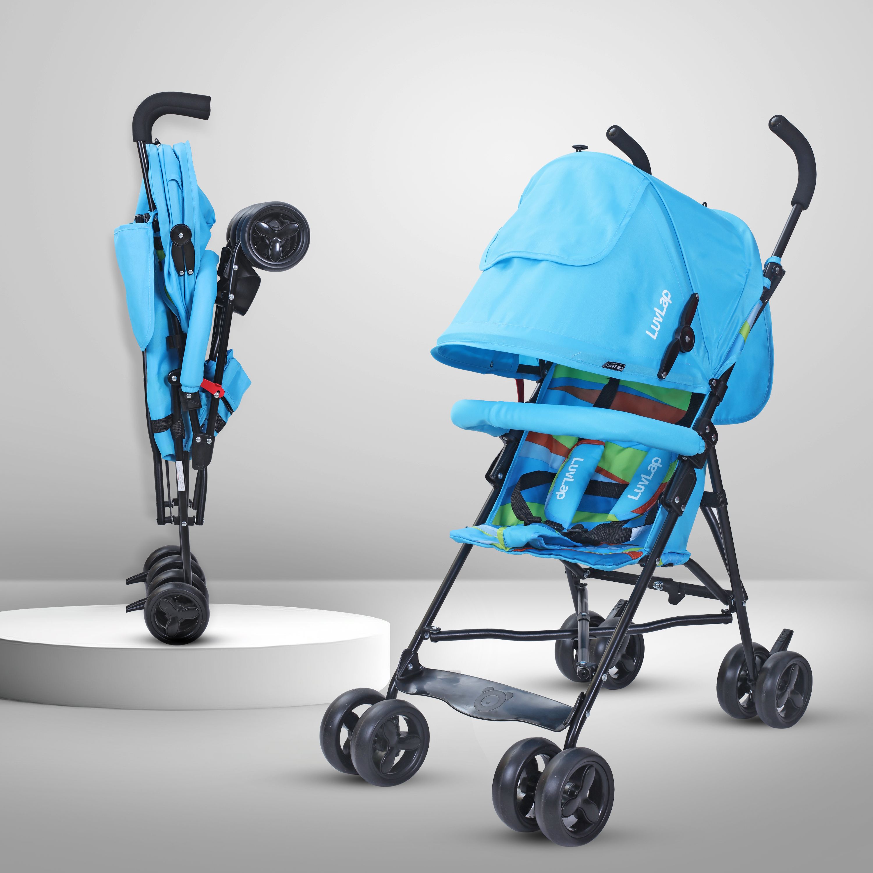 Tutti Frutti Stroller/Buggy, Compact & Travel Friendly,for Baby/Kids,6-36 Month Stroller