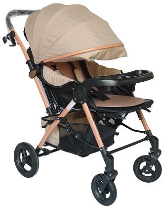 safe-o-kid Baby Travel Stroller for 0 to 3 Years with XL Canopy,5 Point Safety Harness Stroller-picture-29