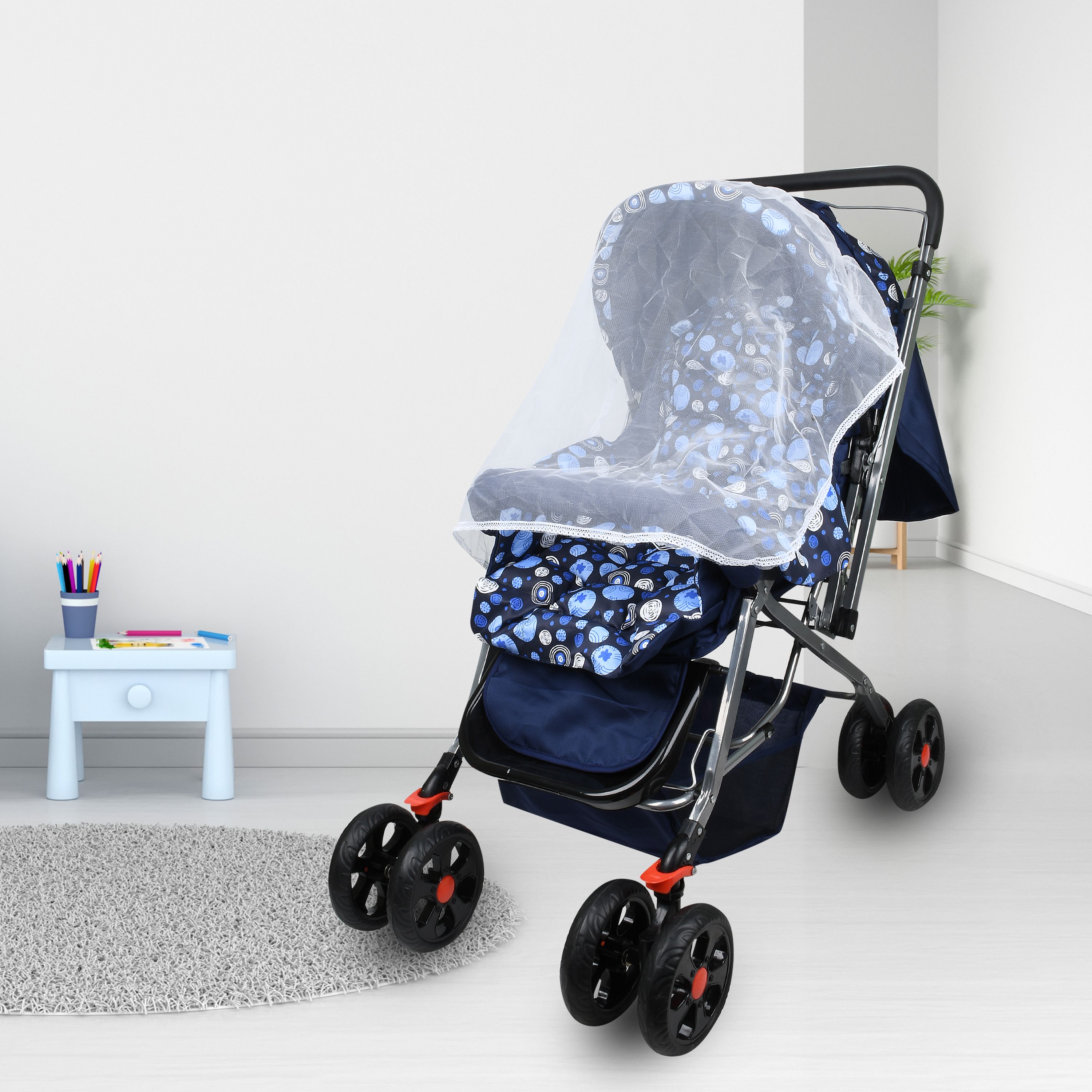 Sunshine Stroller/Pram, Easy Fold, for Newborn Baby/Kids, 0-3 Years Stroller-image-39
