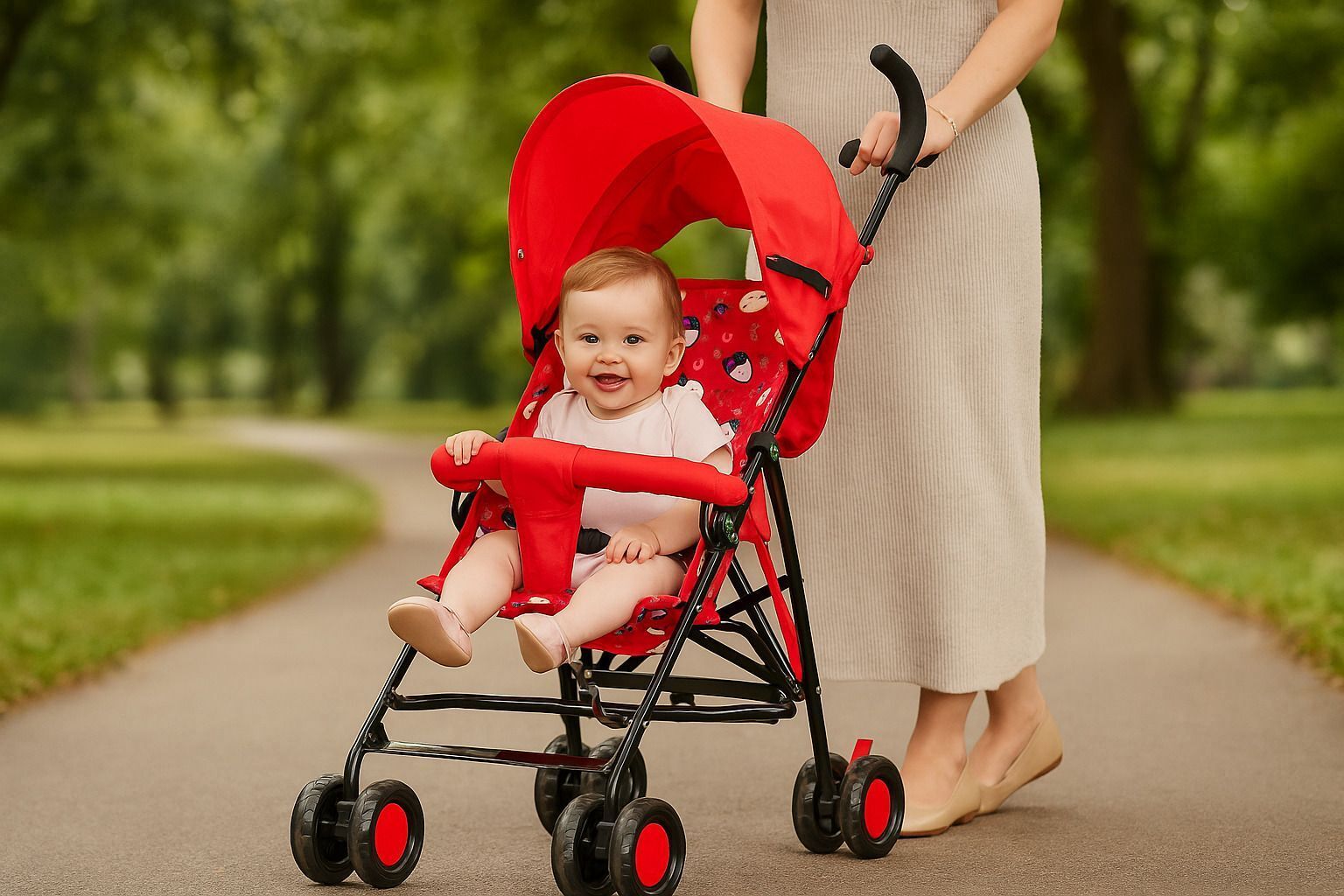 gripzo Ultra Multi-Adjustment Stroller PRAM443 Twin Strollers & Prams-picture-25