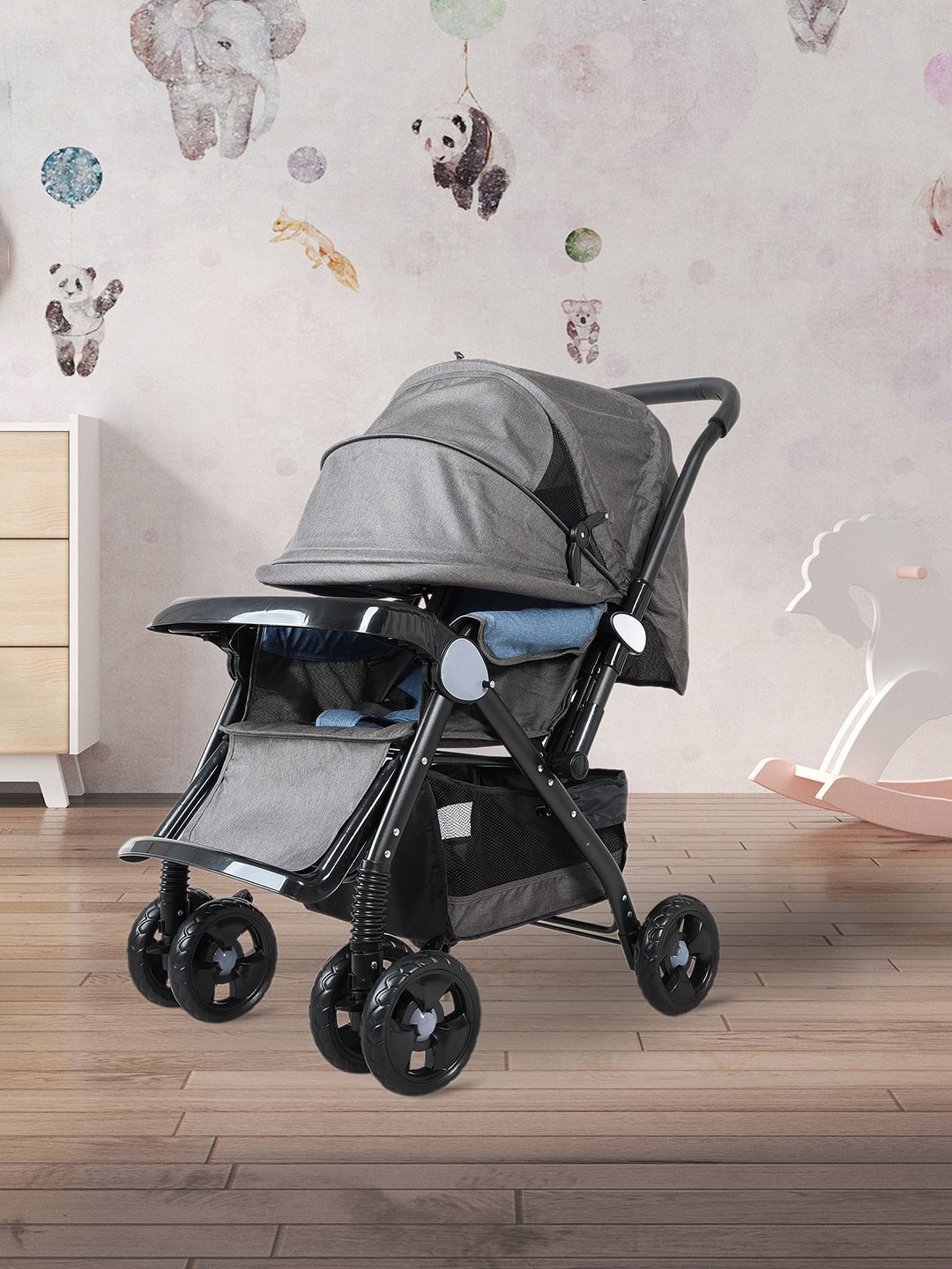 gripzo Ultra Multi-Adjustment Stroller PRAM478 Stroller-picture-29