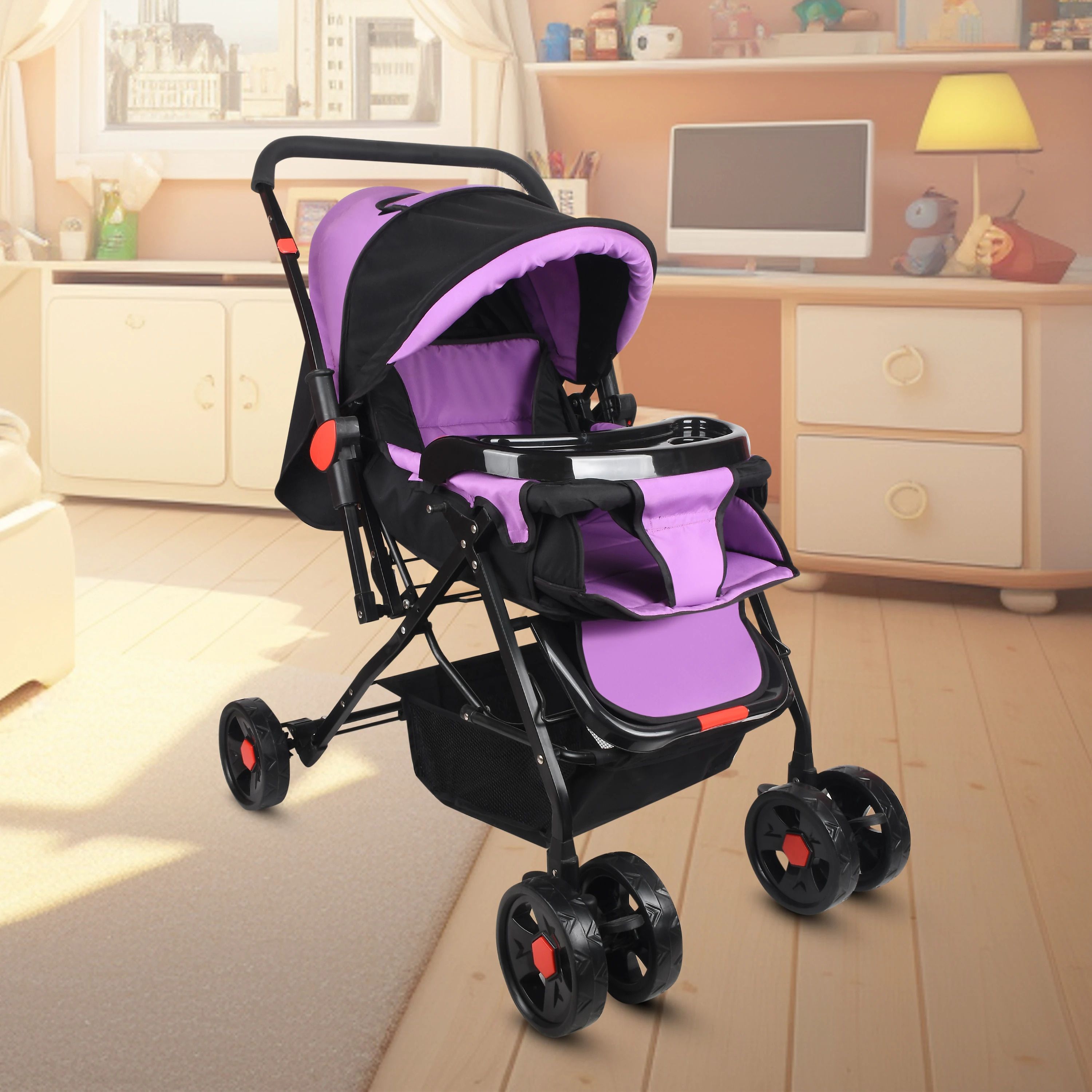 baby pram/Stroller,easy fold ,for new born baby/kids,0-3 years. Pram-image-37