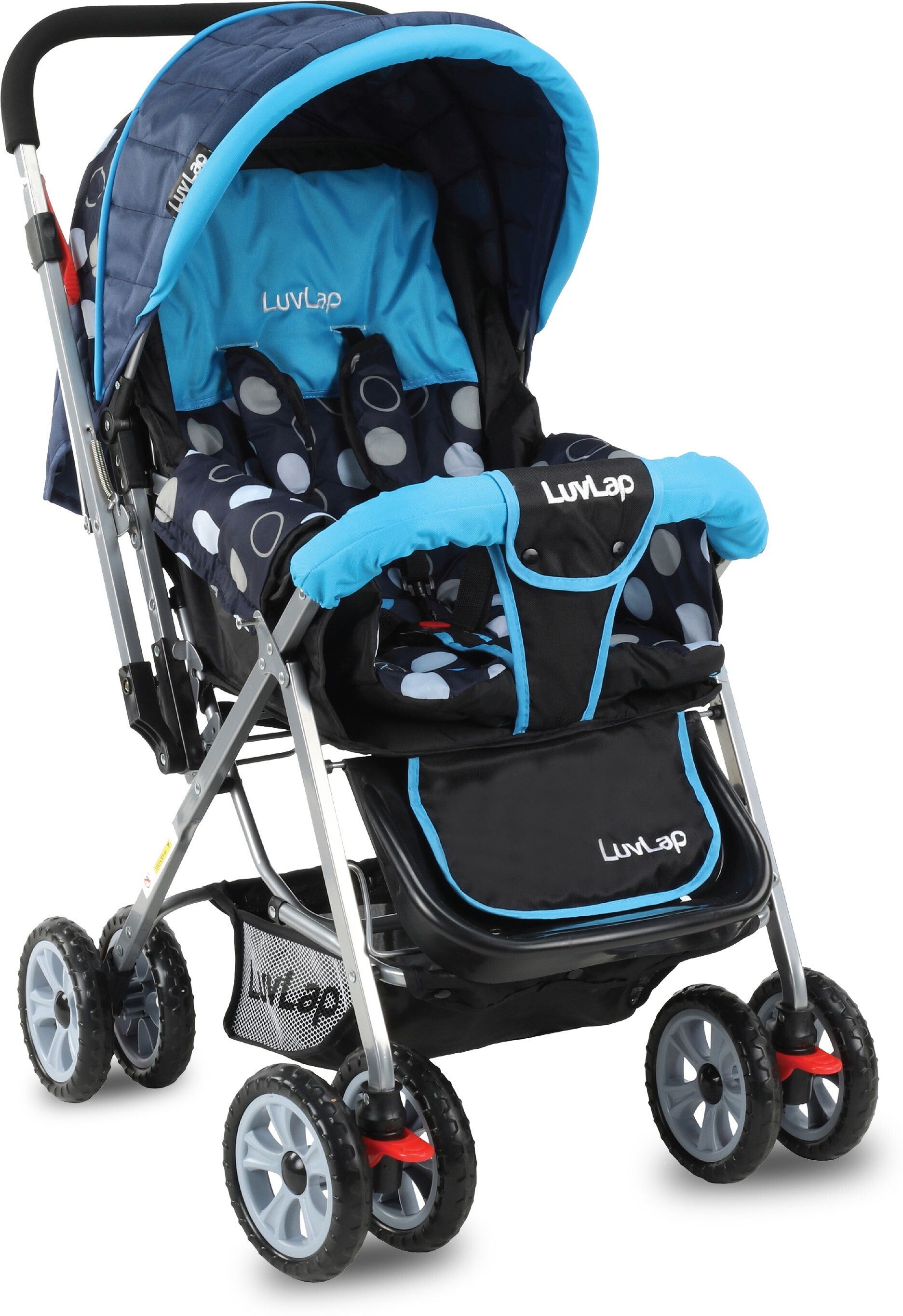 luvlap Sunshine Stroller/Pram, Easy Fold, for Newborn Baby/Kids, 0-3 Years, Stroller-picture-10