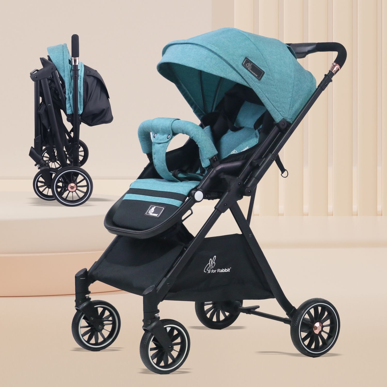 Street Smart Nova Quick Fold Stroller for Kids/Babies 175 degree recliner Stroller-image-43