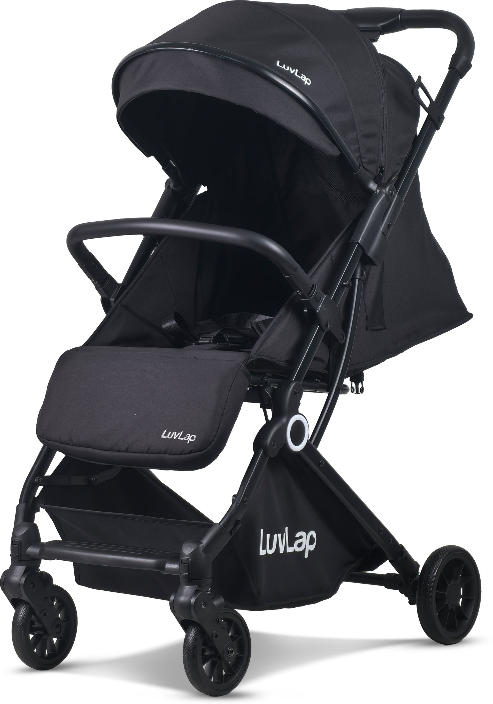 luvlap Elite Baby Stroller & Pram 0–3 Yrs | 5-Point Harness | Easy Fold |Canopy |Basket Stroller-picture-10