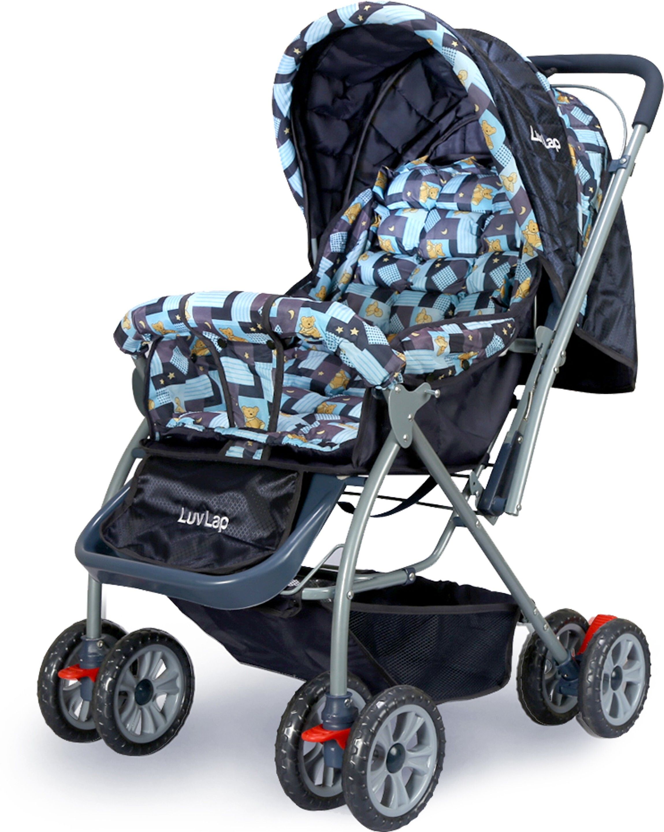 luvlap Starshine Stroller/Pram, Easy Fold for Newborn Baby/Kids, 0-3 Years, Stroller-picture-41
