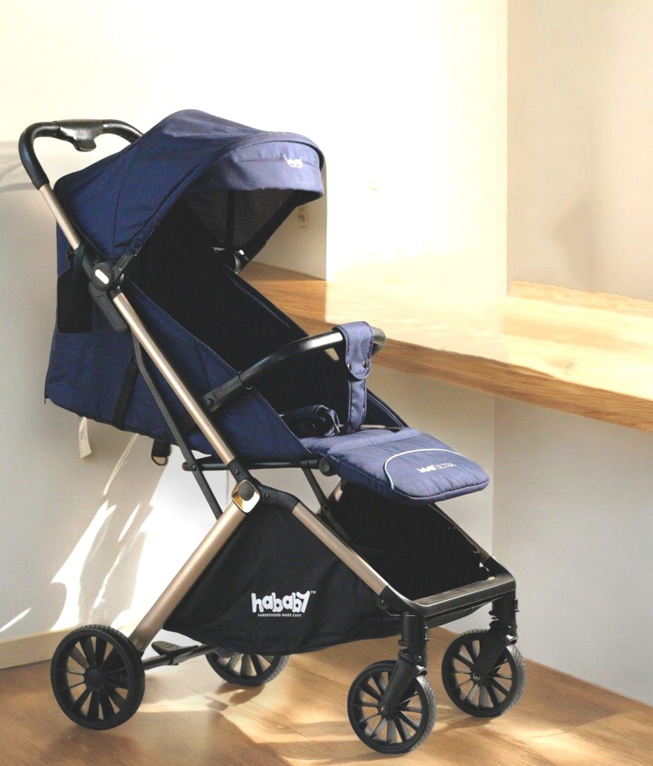 Ultra GPS Auto Folding Stroller For 0-4 Years - Flight Travel Friendly Stroller Stroller-image-22