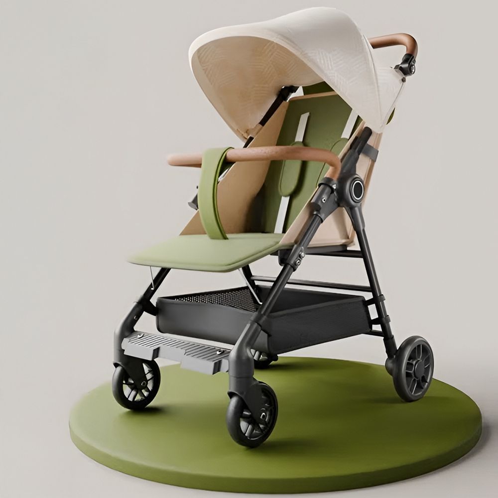 staranddaisy Baby Stroller for 0-3 years Newborn & Toddler, 360° Swivel Lockable Front Wheel Stroller-picture-37
