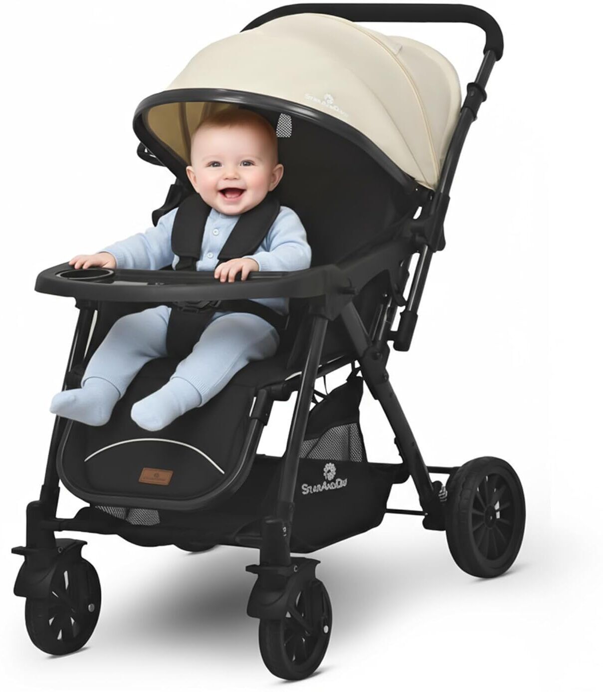 gripzo Ultra Multi-Adjustment Stroller PRAM390 Stroller-picture-17