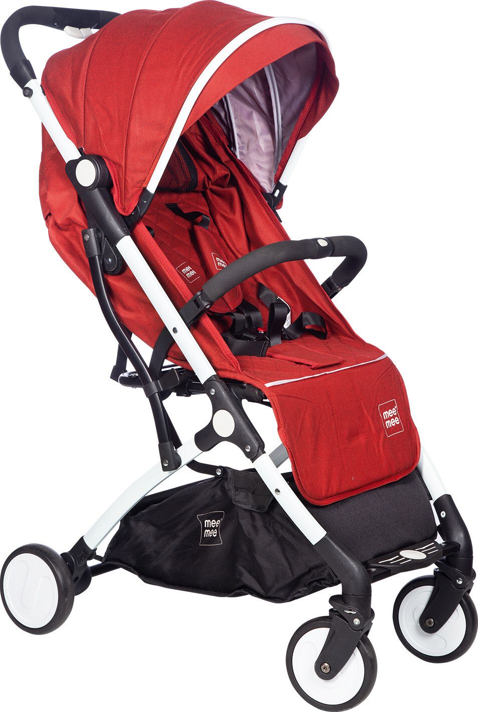 meemee Premium Baby Stroller Pram for 0-3 Years| Soft Foam Handle, Airport-friendly Pram-picture-18