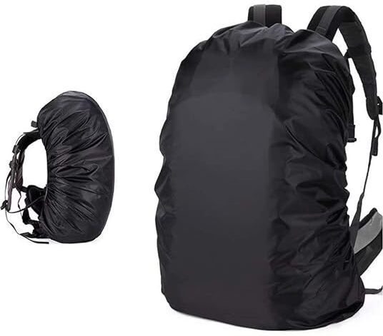 Backpack Rain Cover with UV Protection – Black, Waterproof & Durable Stroller Rain Cover