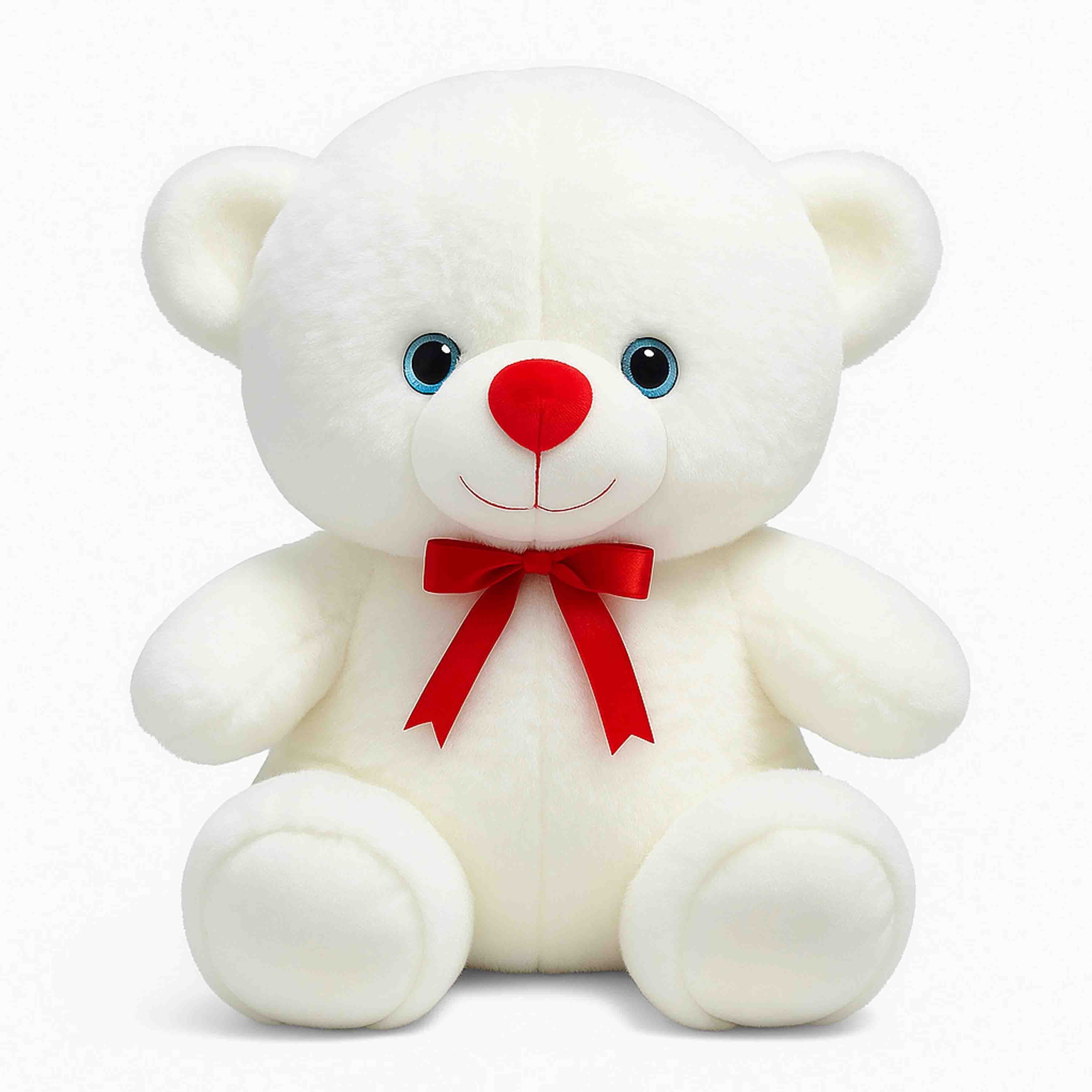 Teddy Bear Ultra Soft - 26 cm (White) - 26 cm-image-40