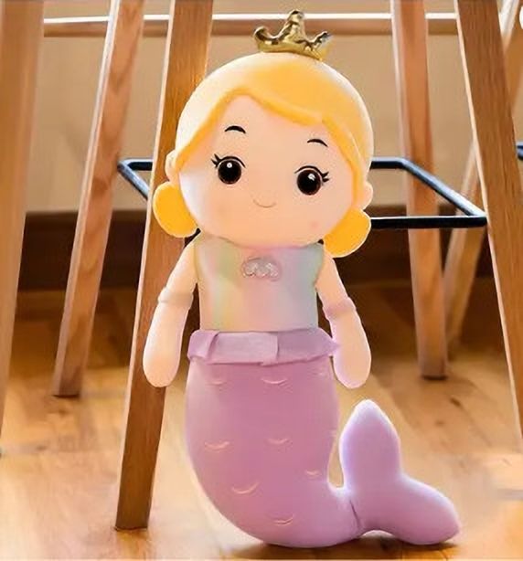 dunky Soft Toy Mermaid Doll Birthday Gift Decoration Princess Doll Super Soft Plush- 30 cm-picture-27