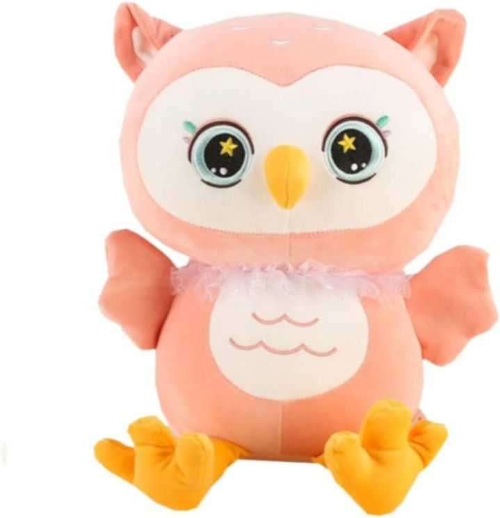 balaji toyes Cute Pink Owl Soft Plush Toy for Kids - 0 mm-picture-31