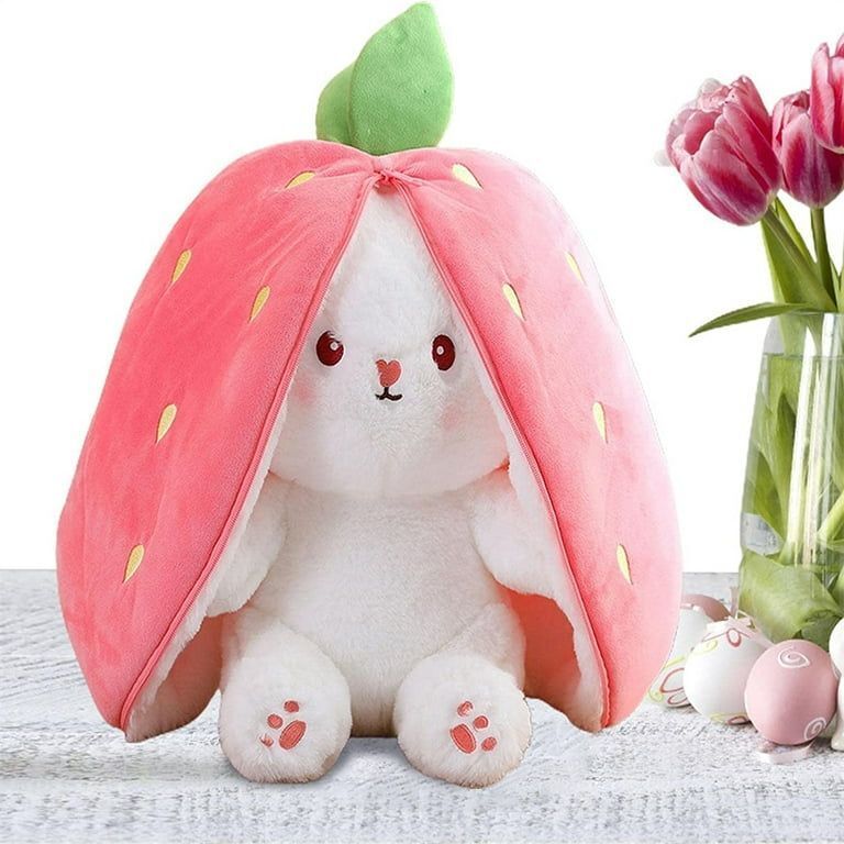 r c traders Attractive Bunny Plush Toy, Reversible Bunny Design Soft Toy- 35 cm-picture-15