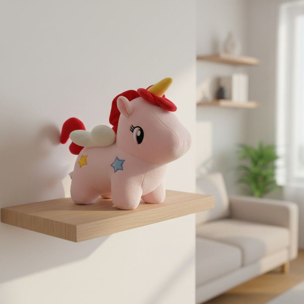 Fancy Pink Unicorn Teddy - 30 cm-image-33