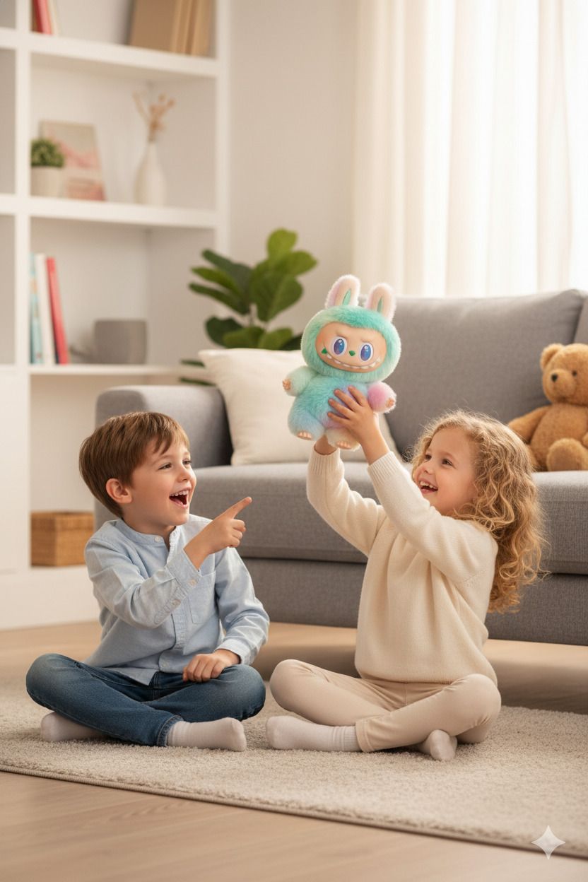 have fun Trending Premium Labubu Collectible Toy – Random Color | Big Into Energy Edition - 17 cm-picture-25