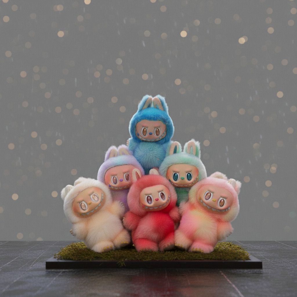 Limited Edition Labubu Character Doll Fun Gift for All AgesMulticolor (k-128 - 17 cm-image-18