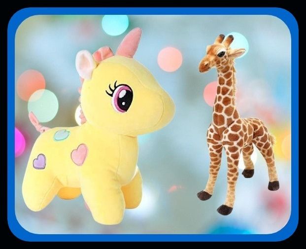 swarah collections Giraffe With Unicorn Teddy Bear For Kids-1-Toys - 35 cm-picture-23