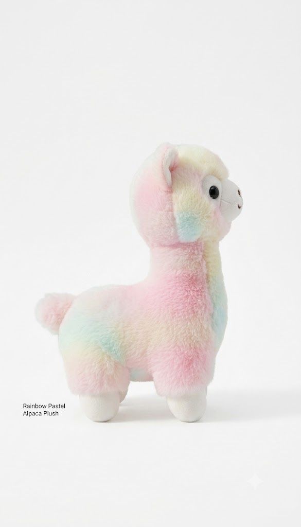 Cute Pastel Llama Plush Soft Toy Stuffed Animal Kids Hugging Doll Mini Gift - 200 mm-image-18