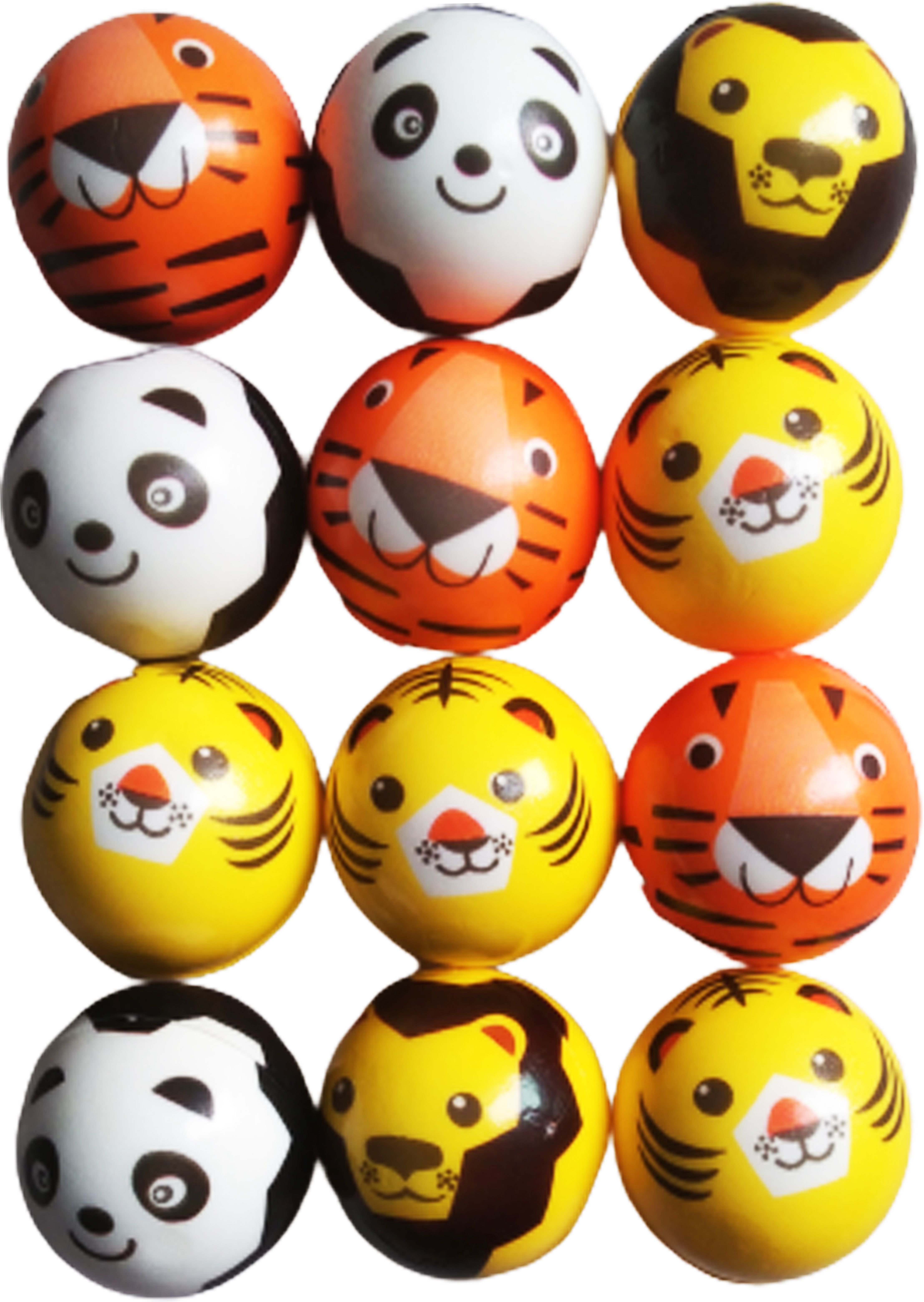 12PCS Smiley Ball OR Smiley Squeeze Ball OR Soft Stress Relief Ball Cartoon- 7 cm-image-10