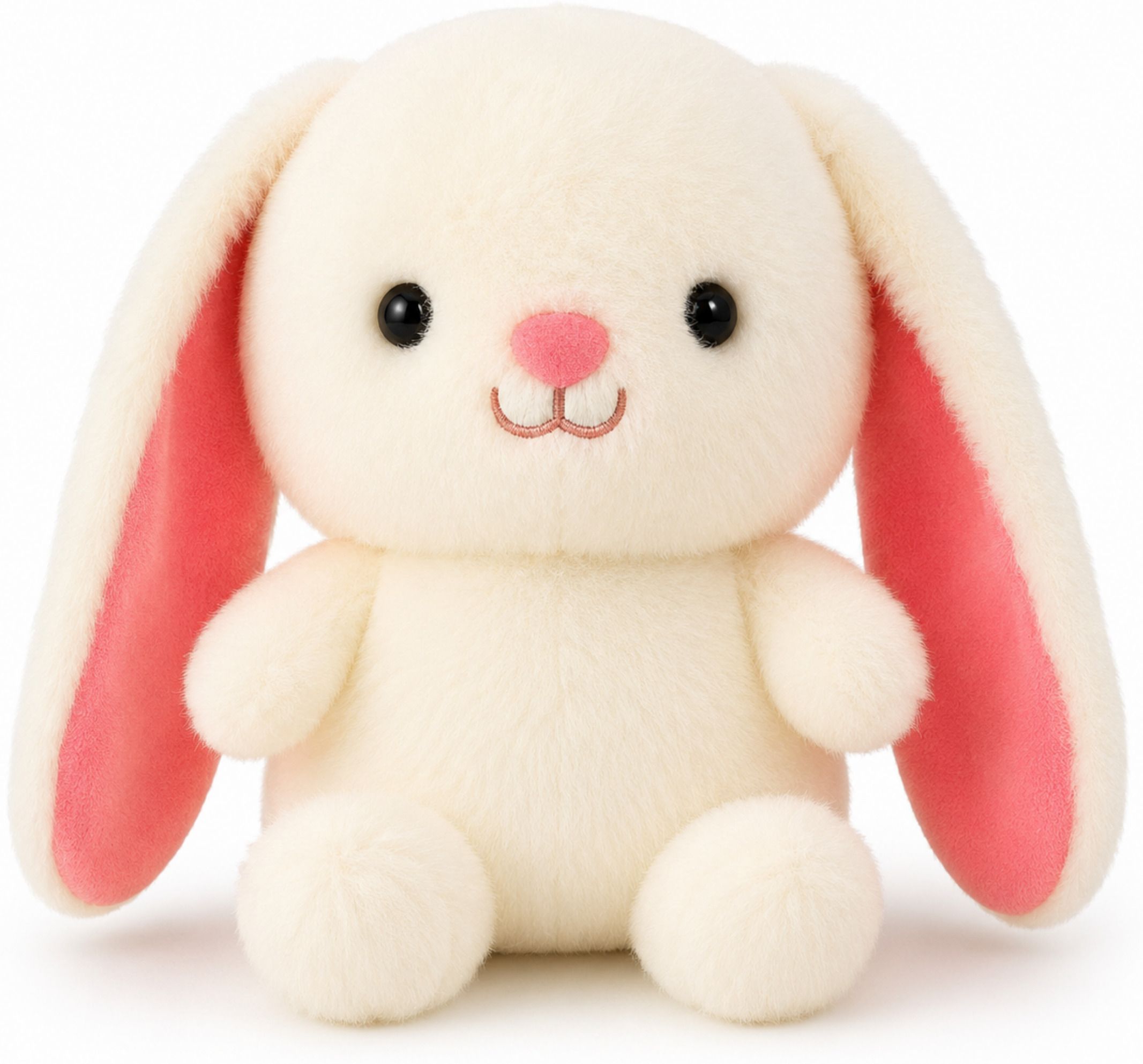 Mink Bunny Plush Soft Toy for Kids Ultra Soft Rabbit Stuffed Animal - 20 cm-image-1