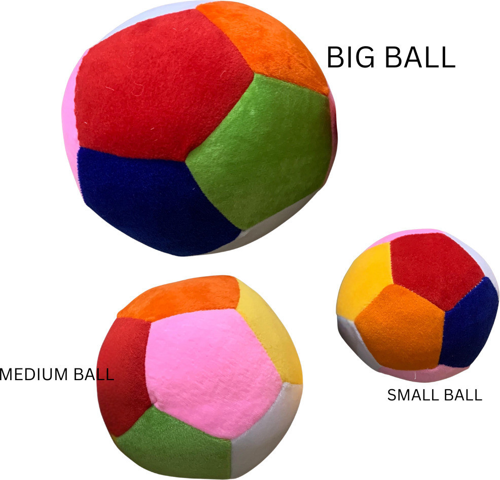 kktoyskolkata BALL COMBO- 17 cm image 1