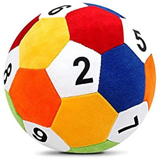 taddybuzz Ball Numeric Plush Soft Toy - 10 mm image 1