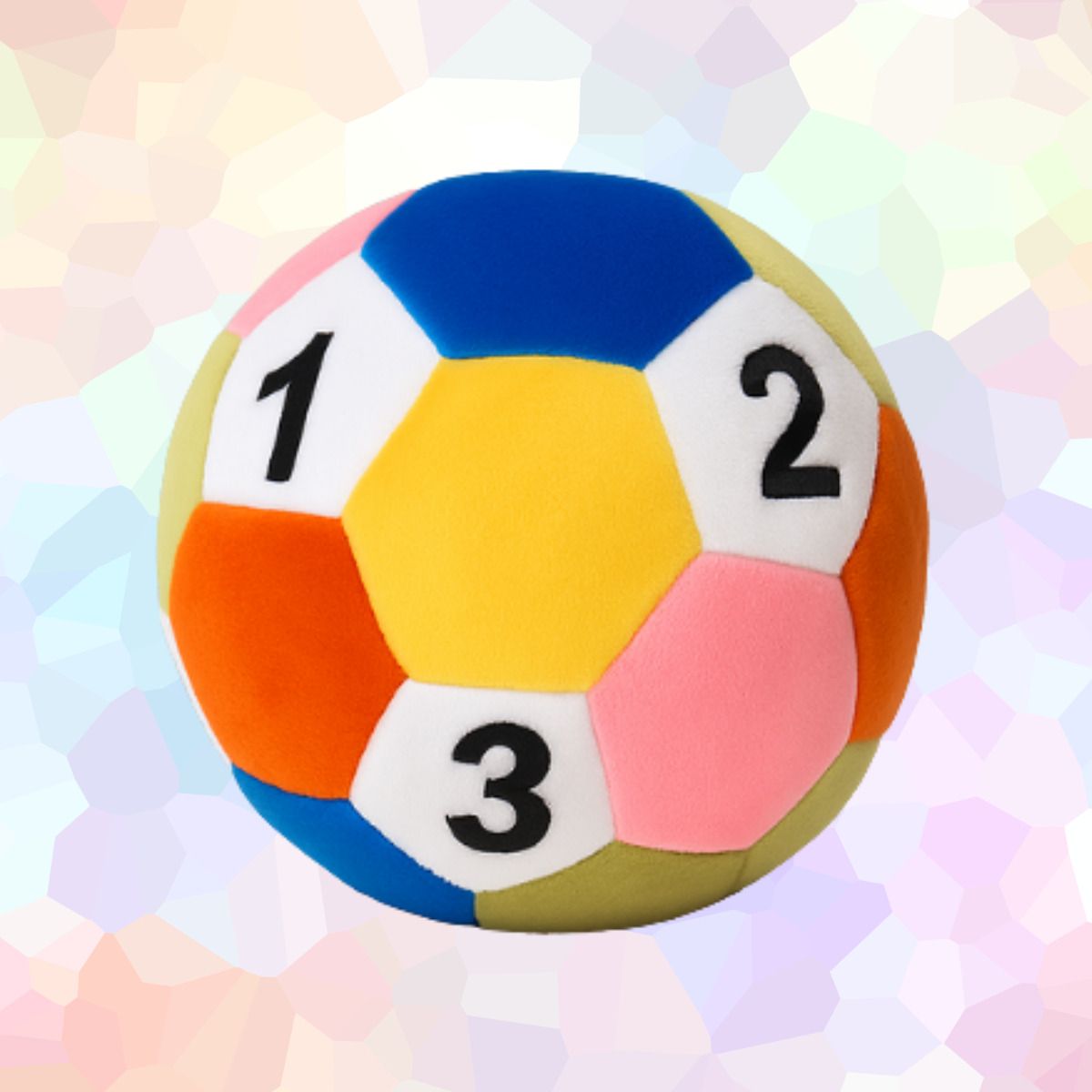 gurmool 123 Number Soft Toy Ball | Educational Plush Learning Ball for Babies & Kids - 15 cm-picture-28