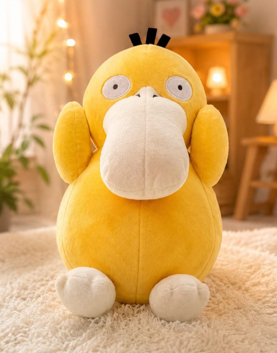 mahadev Psyduck Plush Plush Toy, Ultra Soft Premium Stuffed Animal Soft Toy for All Ages - 35 cm-picture-18