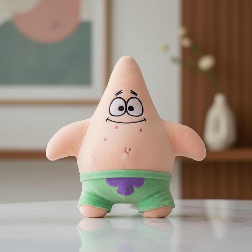 jr jack & rose Patrick Star Cute Plush Doll | Kids Birthday Gift Soft Toy - 30 cm-picture-14
