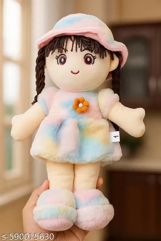 Rainbow Cutie Soft Hat Doll For kids/Gift - 40 cm-image-17