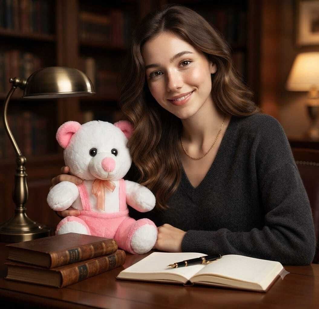 jinga bela Nikkar Teddy Comfort - 35 cm-picture-21