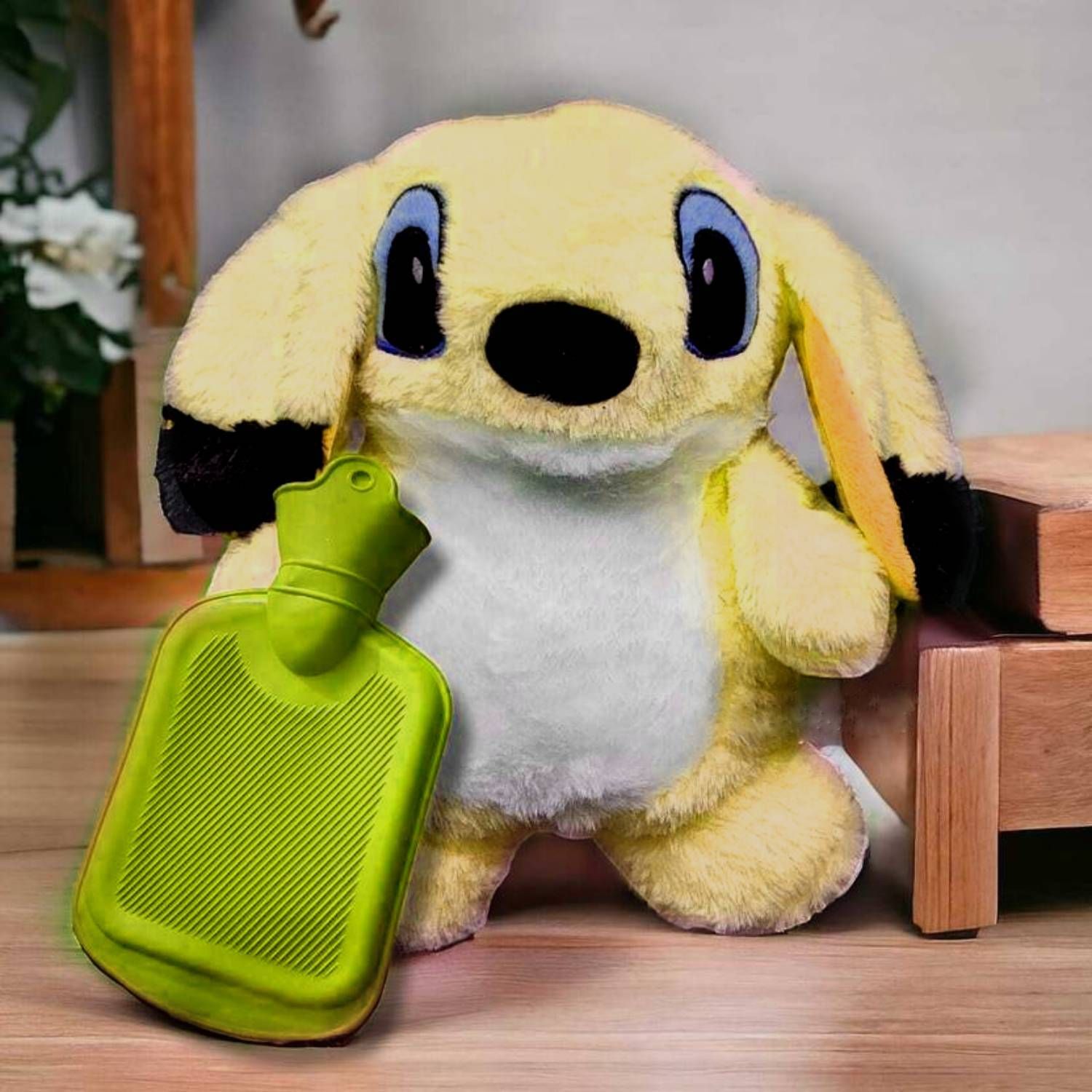 Stitch Teddy Bear Hot Water Bag for Soothing Relaxation and Period Cramp Relief - 30 cm-image-45