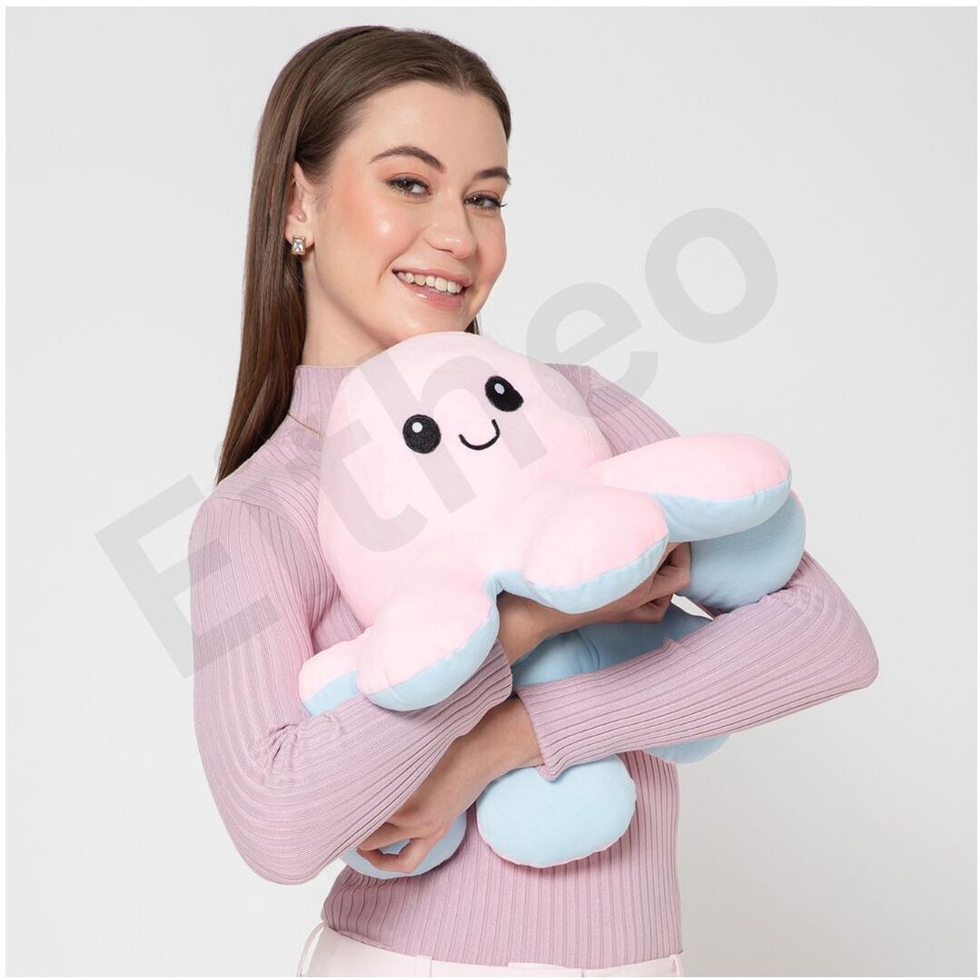 eitheo Lovable Huggable Cute Big Octopus Soft Toy Animal Stuffed Toys (FKT-53) - 500 mm-picture-21