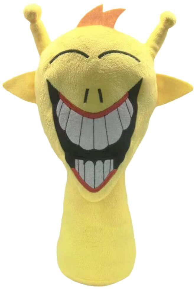 Yellow Big Smile Sprunki Plush Toys - 30 cm-image-9