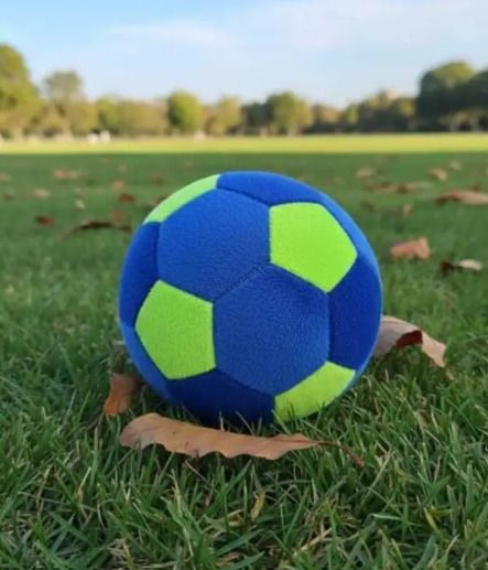 Small Size soft toy blue ball - 14 cm (Multicolor) - 10 cm-image-36