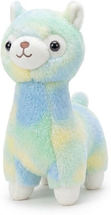 Pastel Rainbow Llama Soft Plush Toy Cute Stuffed Animal Doll for Kids Gift Set - 250 mm-image-11