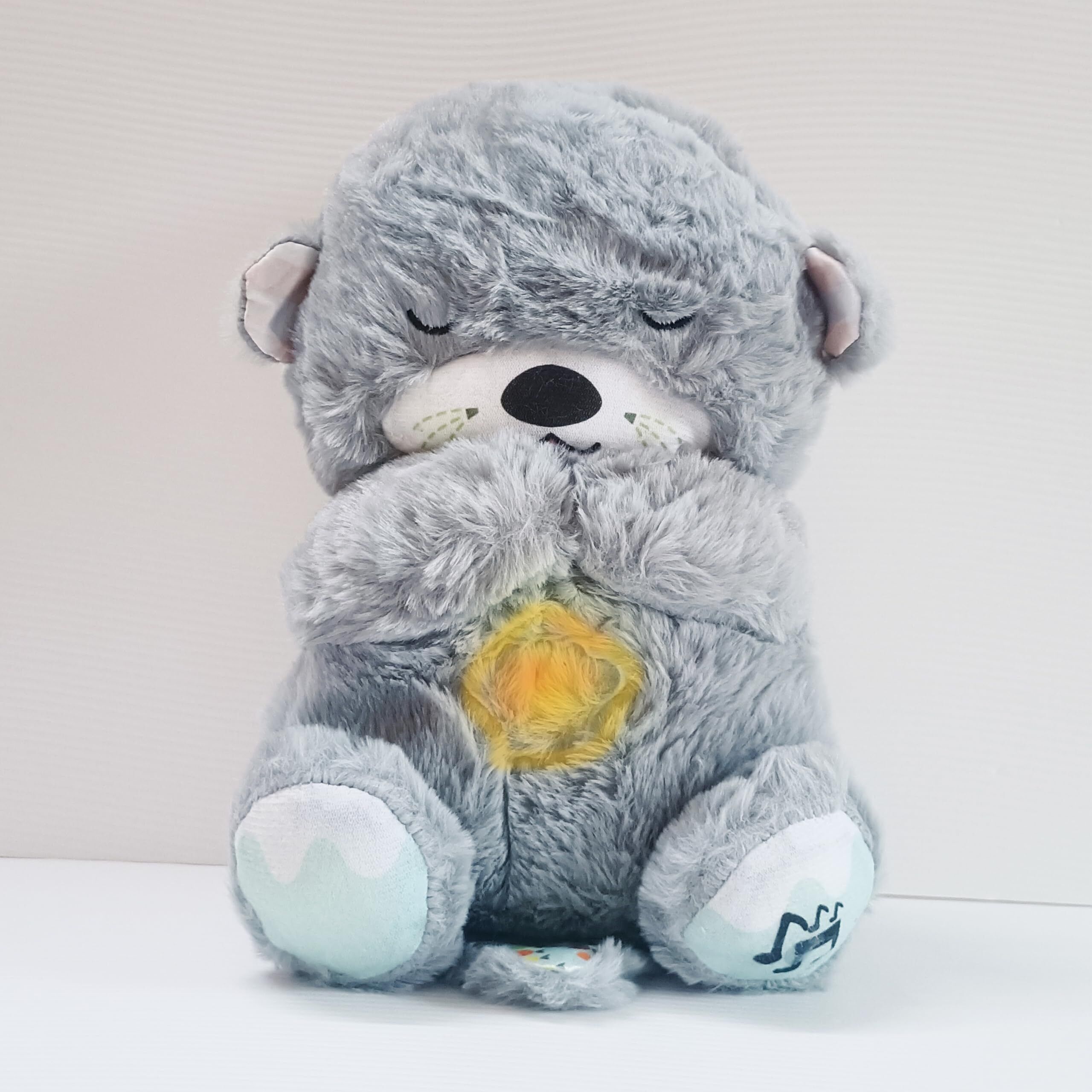 Breathing & Sleeping Teddy Bear| Light, Music and Breathing Motion | - 27 mm-image-7