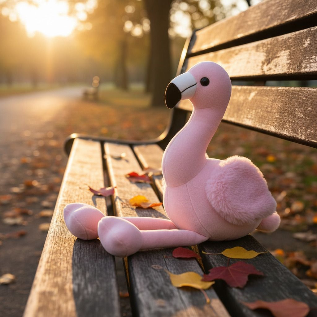 jr jack & rose Flamingo Bird Stuffed Plush Toy for Baby Gift - 40 cm-picture-15