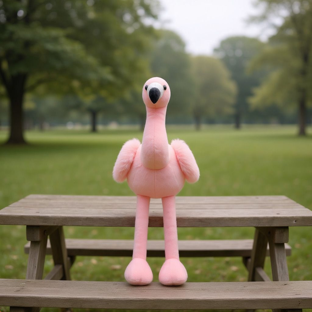 jr jack & rose Plush Pink Duck Doll - 40 cm-picture-27