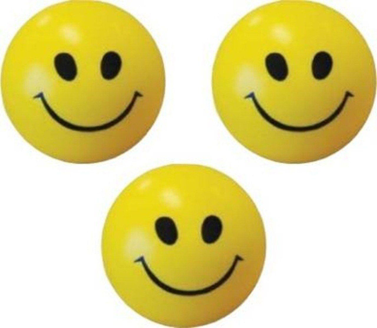 Lightweight Smiley Balls Stress Relief Squeeze Balls-3 - 3 inch-image-24