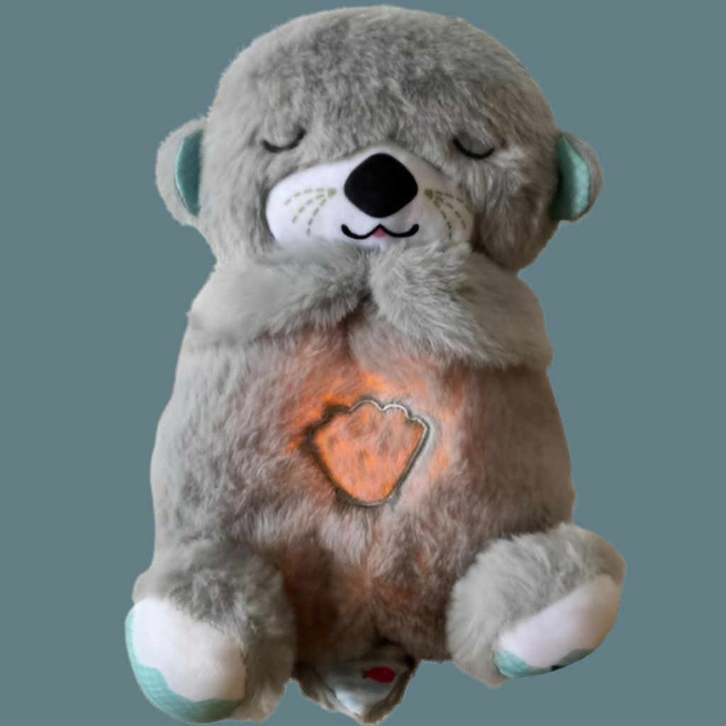 GlowSleep Plush Otter with Relaxing Melodies - 30 cm-image-3
