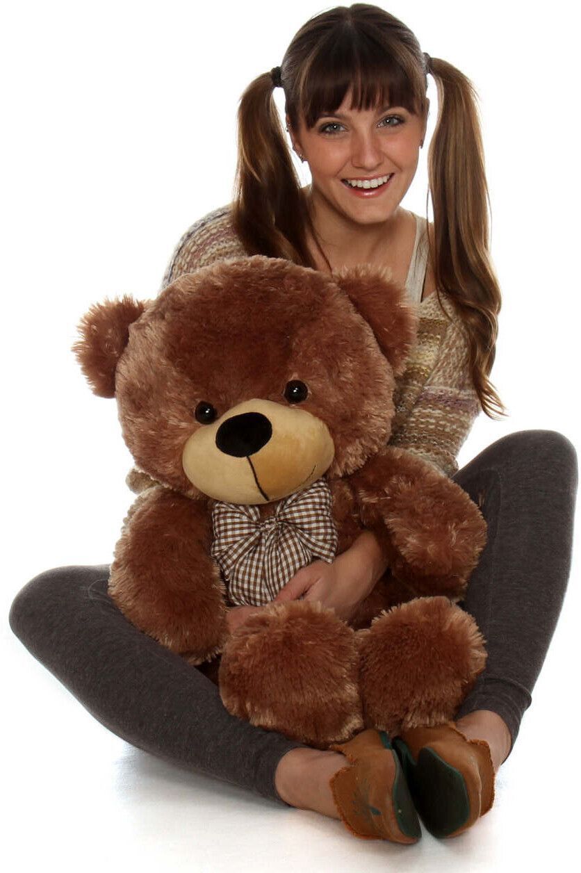 jai maa kamla COFFEE 2 FEET SOFT AND CUTE TEDDY FOR KIDS BIRTHDAY GIFT AND ANY OCCASSION - 60 cm-picture-37