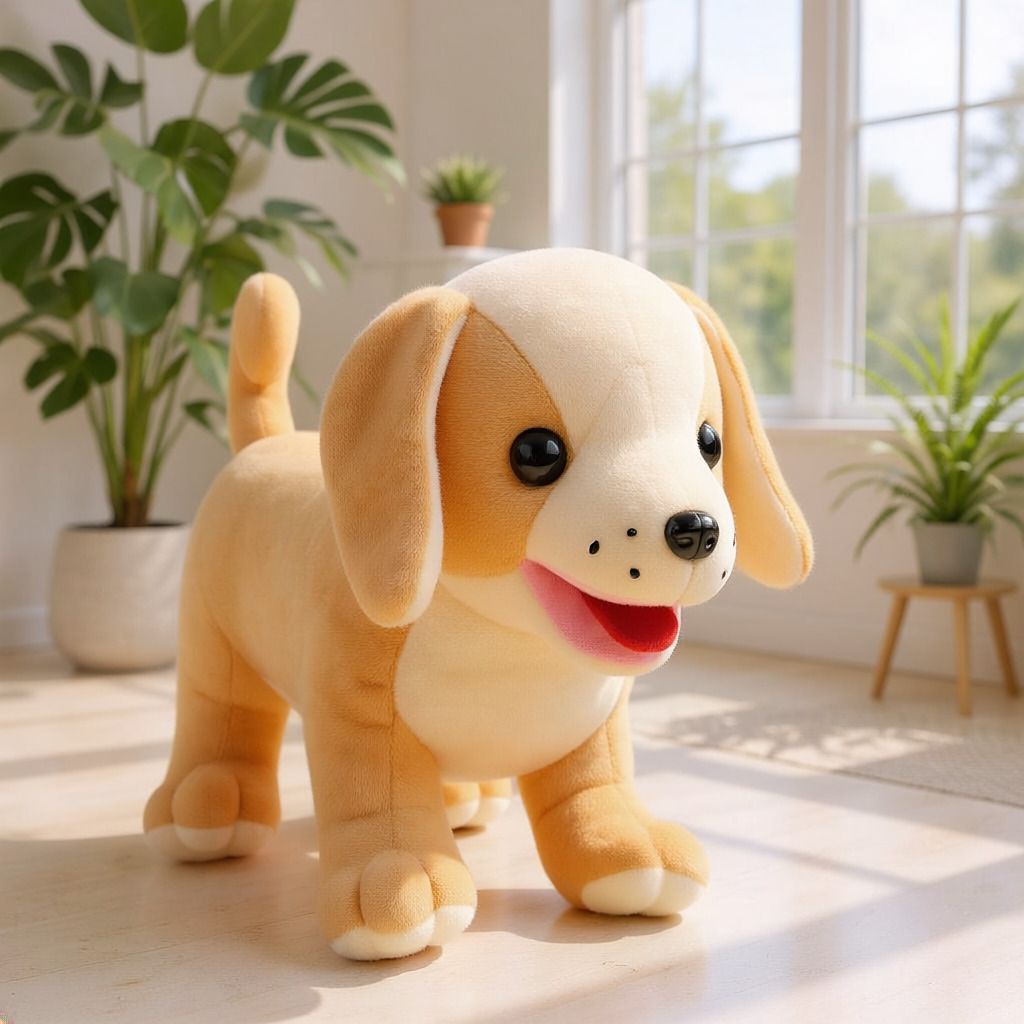 Cute Puppy Plush Toy - 30 cm-image-12