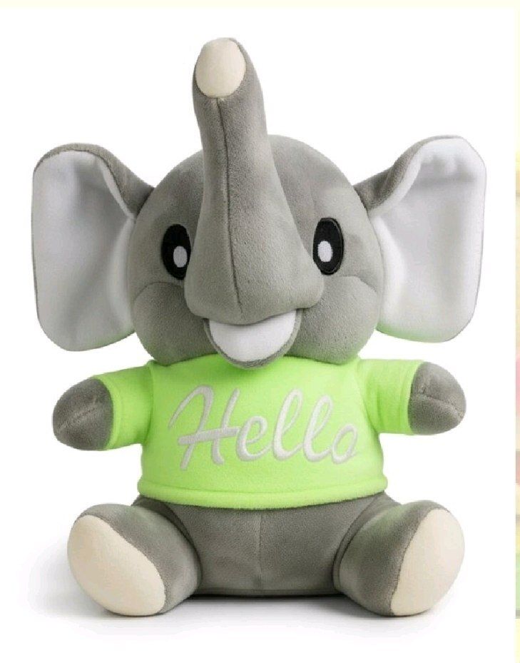 Elephant Soft Toy, Soft Plush Toy, Stuffed Animal Soft Toy (Cream 20 CM) - 20 cm-image-37