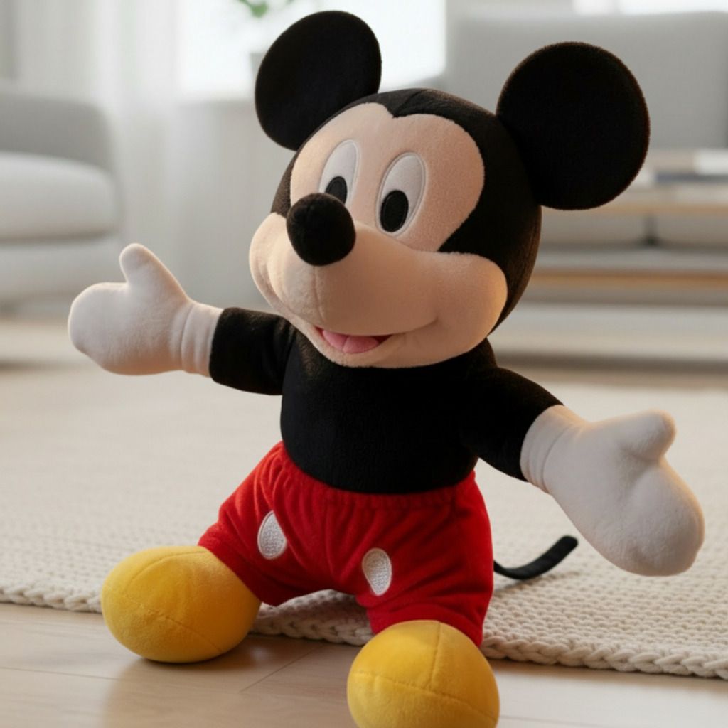 jr jack & rose Red Mickey Mouse Soft Toy - 30 cm-picture-15